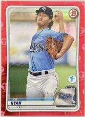 Joe Ryan [Red Foil] Baseball Cards 2020 Bowman Draft 1st Edition Prices