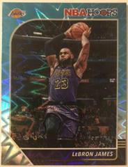 LeBron James [Teal Explosion] #87 Basketball Cards 2019 Panini Hoops Prices