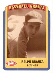 Ralph Branca Baseball Cards 1990 Swell Greats Prices