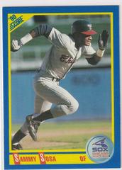 Sammy Sosa #558 Baseball Cards 1990 Score Prices