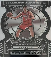 Alperen Sengun #17 Basketball Cards 2021 Panini Obsidian Unbreakable Prices