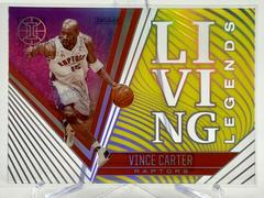 Vince Carter [Asia Red Yellow] #17 Basketball Cards 2020 Panini Illusions Living Legends Prices