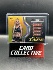 Holly Holm [Gold Refractor] #TFT-30 Ufc Cards 2024 Topps Chrome UFC Tale of the Tape Prices