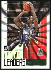 Ray Allen [Red Laser] Basketball Cards 2020 Donruss All Time League Leaders Prices