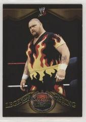 Bam Bam Bigelow [Gold] Wrestling Cards 2009 Topps WWE Legends of the Ring Prices