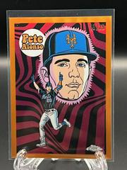 Pete Alonso [Orange] #UV-8 Baseball Cards 2023 Topps Chrome Ultraviolet All Stars Prices
