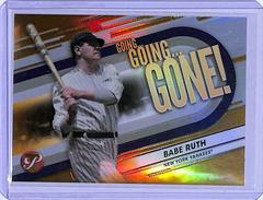 Babe Ruth [Gold] #GGG-23 Baseball Cards 2023 Topps Pristine Going Gone Prices