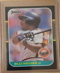 Billy Hatcher Baseball Cards 1987 Donruss Prices