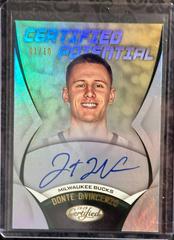 Donte DiVincenzo [Gold] Basketball Cards 2018 Panini Certified Potential Autographs Prices