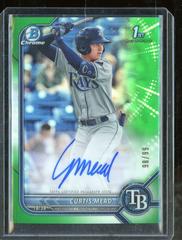 Curtis Terry [Green Refractor] #CRA-CT Baseball Cards 2022 Bowman Chrome Rookie Autographs Prices