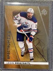 Leon Draisaitl [Gold] #S-25 Hockey Cards 2022 SP Authentic Spectrum FX Prices
