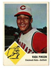 Vada Pinson #34 Baseball Cards 1963 Fleer Prices