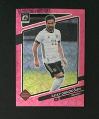 Ilkay Gundogan [Optic Pink Ice] #55 Soccer Cards 2022 Panini Donruss Prices