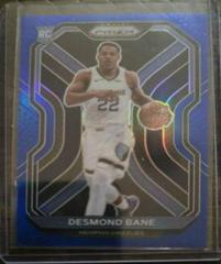 Desmond Bane [Blue Prizm] Basketball Cards 2020 Panini Prizm Prices