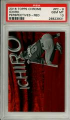 Ichiro [Red] #PC-9 Baseball Cards 2016 Topps Chrome Perspectives Prices