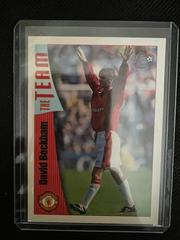 David Beckham #18 Soccer Cards 1997 Futera Manchester United Fans Selection Prices