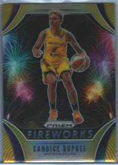 Candice Dupree [Prizm Gold] #14 Basketball Cards 2020 Panini Prizm WNBA Fireworks Prices