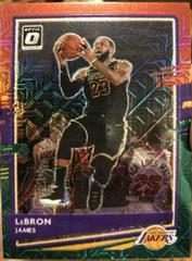 LeBron James [Choice Red Green] #13 Basketball Cards 2020 Panini Donruss Optic Prices