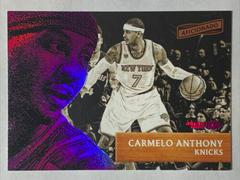 Carmelo Anthony [Artist's Proof Red] Basketball Cards 2016 Panini Aficionado Prices