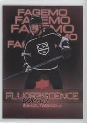 Samuel Fagemo [Magenta] Hockey Cards 2022 Upper Deck Fluorescence Prices