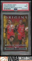 Rhyne Howard, Cheyenne Parker [Gold] #5 Basketball Cards 2023 Panini Origins WNBA Roots of Greatness Prices