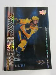 David Farrance #OR-13 Hockey Cards 2021 SPx UD Black Obsidian Rookies Prices