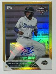 Jackson Chourio [Autograph Gold] #PD-40 Baseball Cards 2023 Topps Pro Debut Prices