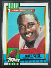 Barry Foster [Disclaimer Back] Football Cards 1990 Topps Prices