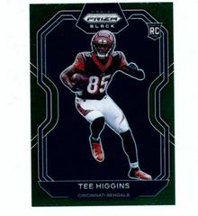 Tee Higgins [Green] Football Cards 2020 Panini Chronicles Prizm Black Prices