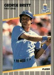 George Brett #277 Baseball Cards 1989 Fleer Glossy Prices