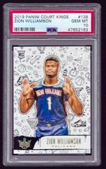 Zion Williamson #138 Basketball Cards 2019 Panini Court Kings Prices