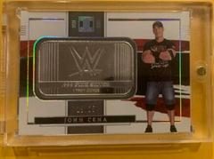 John Cena Wrestling Cards 2022 Panini Impeccable WWE Silver Logo Prices