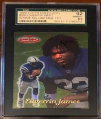 Edgerrin James [Class 1 Red Label] Football Cards 1999 Topps Gold Label Prices