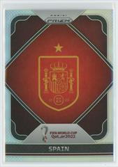 Spain Soccer Cards 2022 Panini Prizm World Cup Team Badges Prices