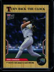 Jose Canseco #15 Baseball Cards 2022 Topps Now Turn Back the Clock Prices