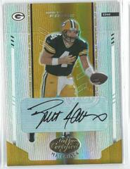 Brett Favre [Mirror Gold Autograph] #42 Football Cards 2004 Leaf Certified Materials Prices