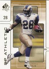 Marshall Faulk #A1 Football Cards 2000 SP Authentic Athletic Prices