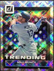 Max Muncy [Silver] #T-12 Baseball Cards 2022 Panini Donruss Trending Prices