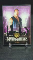 The Rock [Gold] #80 Wrestling Cards 2004 Fleer WWE WrestleMania XX Prices