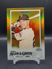 Buster Posey [Gold] #111 Baseball Cards 2020 Topps Allen & Ginter Chrome Prices