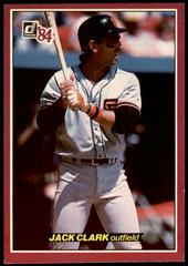 Jack Clark #31 Baseball Cards 1984 Donruss Action All Stars Prices