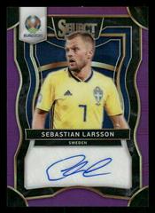 Sebastian Larsson [Purple Prizm] Soccer Cards 2020 Panini Select UEFA Euro Signatures Prices