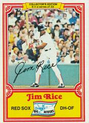 Jim Rice #8 Baseball Cards 1981 Drake's Prices