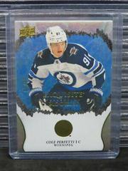 Cole Perfetti [Blue] #R-39 Hockey Cards 2021 Upper Deck Ice Exquisite Collection Rookies Prices