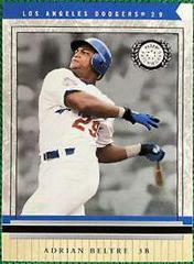Adrian Beltre #70 Baseball Cards 2003 Fleer Patchworks Prices