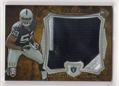 Khalil Mack [Gold Refractor] Football Cards 2014 Bowman Sterling Prices
