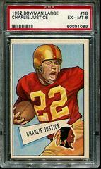 Charlie Justice Football Cards 1952 Bowman Large Prices