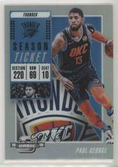 Paul George [Silver] #4 Basketball Cards 2018 Panini Contenders Optic Prices