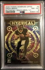 Drew Brees [Gold Vinyl] #MY-5 Football Cards 2020 Panini Donruss Optic Mythical Prices
