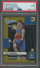 Chet Holmgren [Gold] Basketball Cards 2022 Panini Donruss Optic The Rookies Prices
